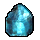 Uncut Aquamarine